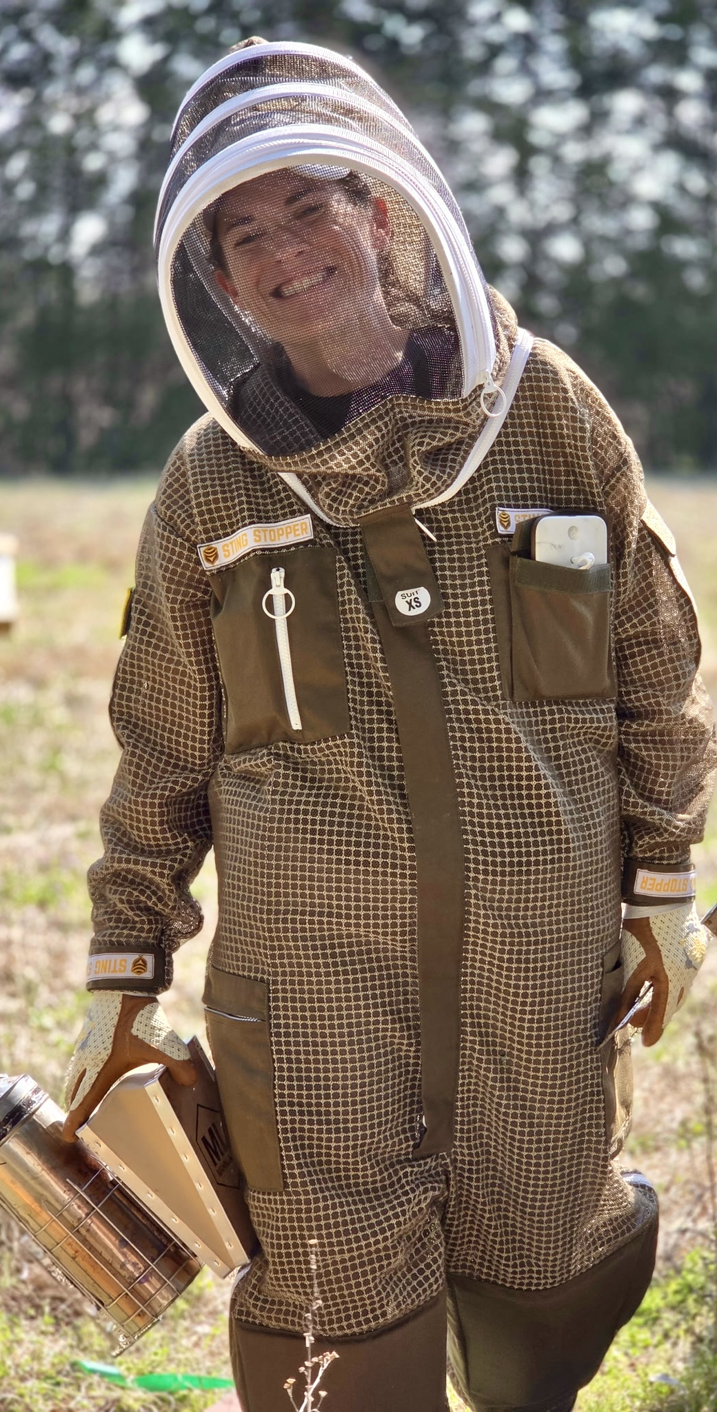 Nicki Magee, beekeeper at Magee Meadow Apiary